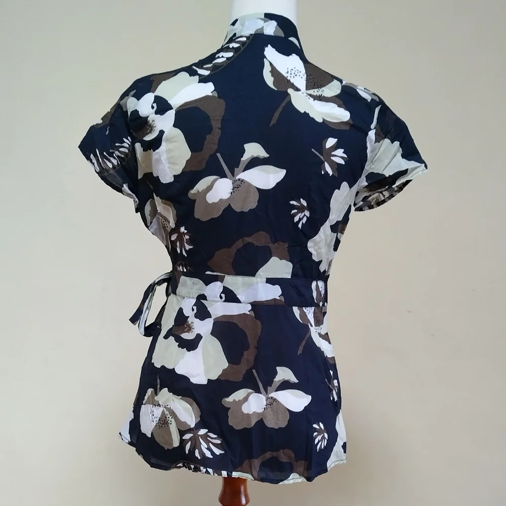Regatta cotton floral wrap top - Picture 4 of 4